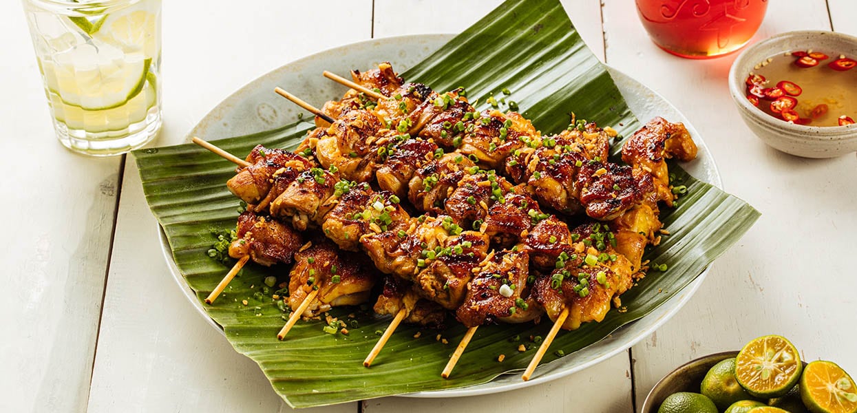 Chicken Inasal Skewers Chicken Inasal Skewers